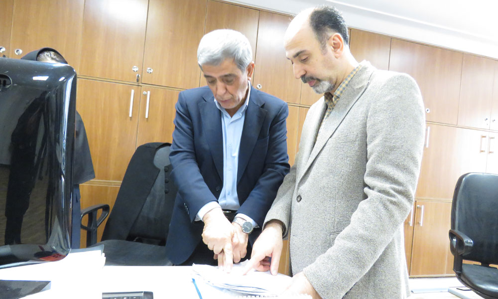 بازدید «دکتر عباسعلی مطلبی» از سازمان نظام دامپزشکی در اولین روز کاری-image-1