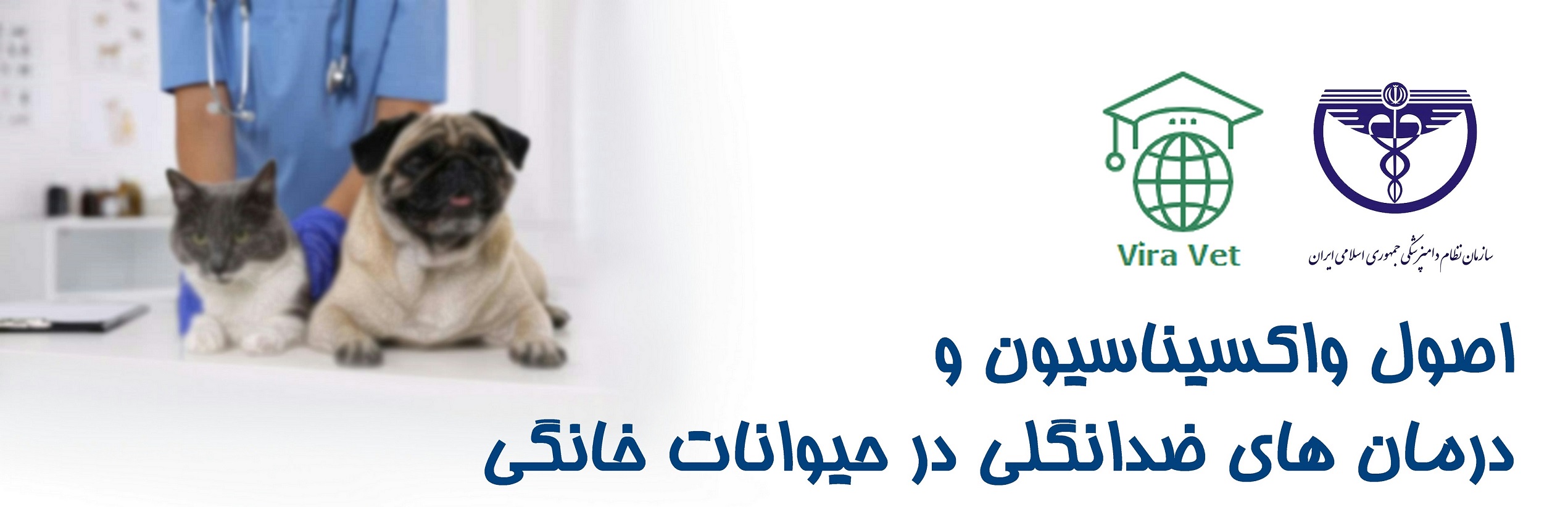 اصول واکسیناسیون و درمان‌های ضد انگلی در حیوانات خانگی